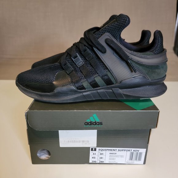 adidas | Shoes | Adidas Eqt Support Adv Core Black White Ba8329 Size 1 |  Poshmark